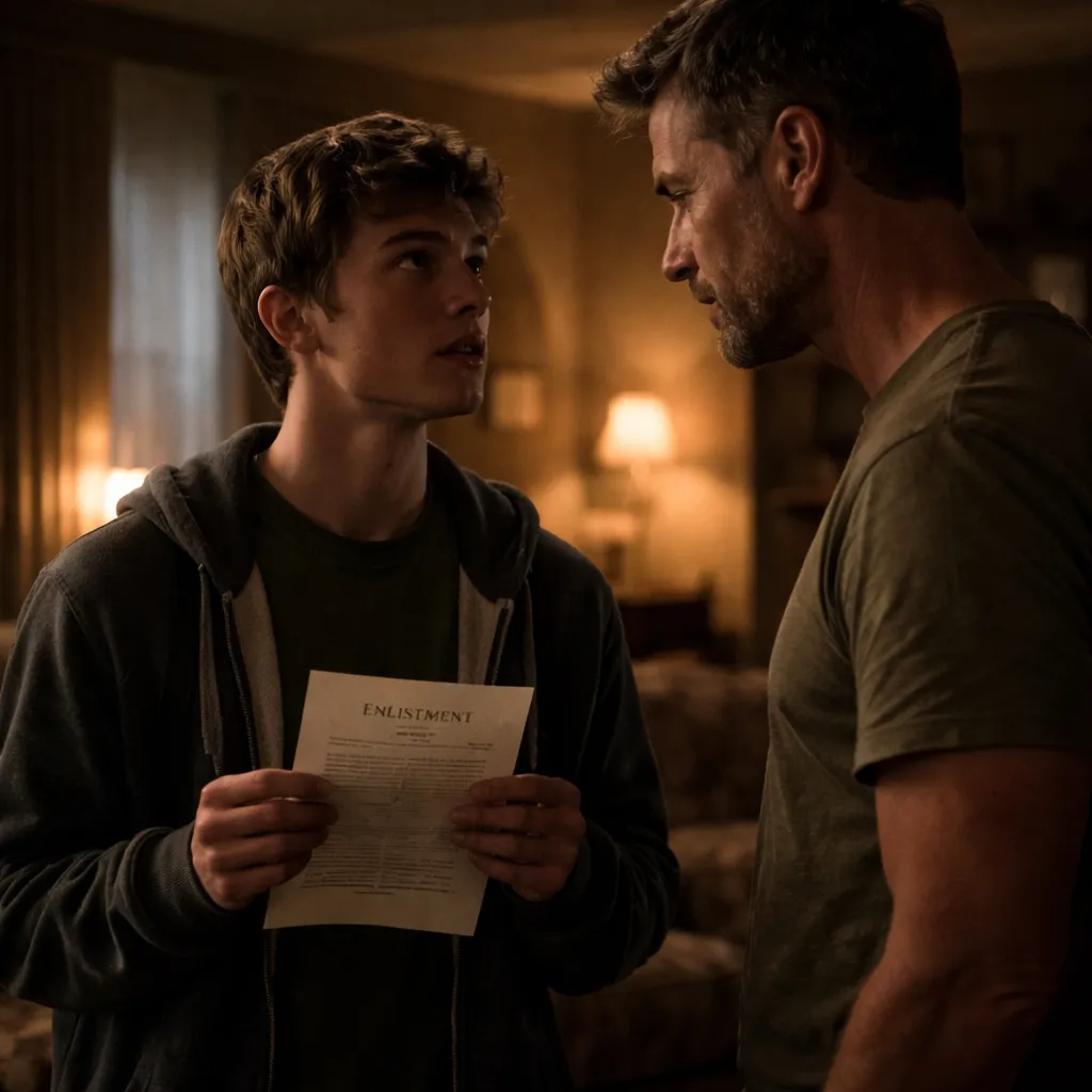 lv-58 - My Son's Secret Enlistment in the Marines: Balancing His Ambition and His Father's Promise